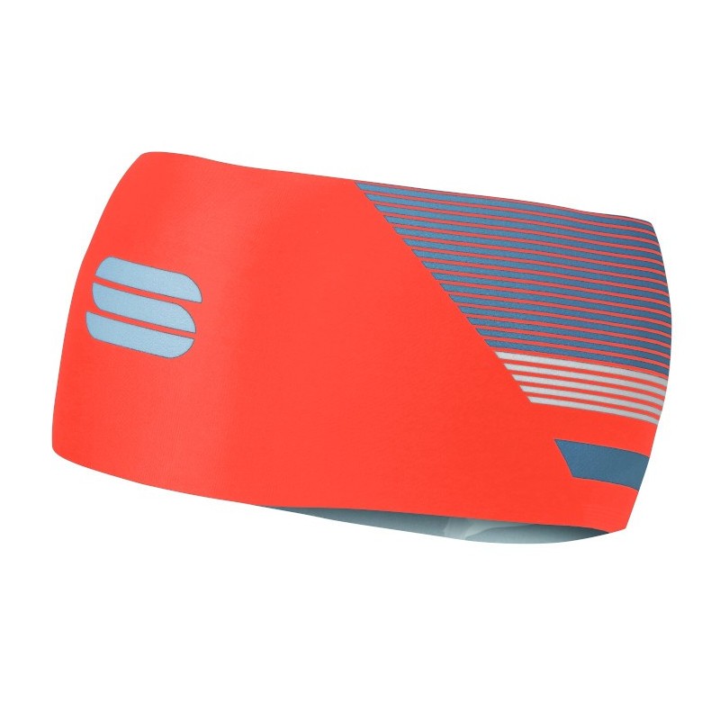 Hodebånd Sportful Squadra 2 Headband neon orange Hodebånd Sportful Squadra 2 Headband neon orange